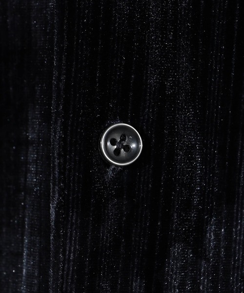 HIDEAWAYS NICOLE(ハイダウェイニコル)の「ハイストレッチ別珍シャツ(シャツ/ブラウス・メンズ・ネイビー/チャコールグレー/ボルドー・X-LARGE/LARGE/MEDIUM)」の18枚目の写真