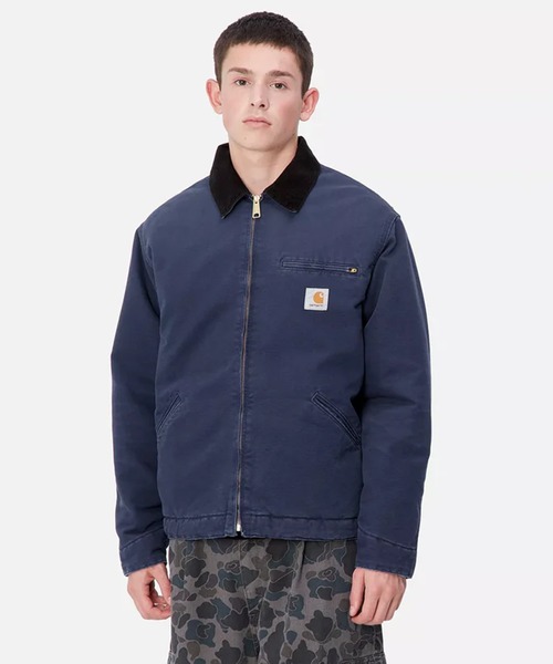Carhartt WIP(カーハートダブリューアイピー)の「【Carhartt WIP】OG DETROIT JACKET I027358(ブルゾン・メンズ・ブラック/ネイビー/ベージュ・L/M)」の3枚目の写真