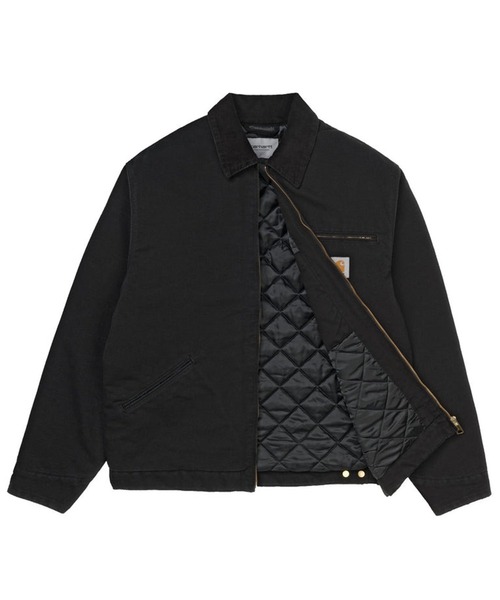 Carhartt WIP(カーハートダブリューアイピー)の「【Carhartt WIP】OG DETROIT JACKET I027358(ブルゾン・メンズ・ブラック/ネイビー/ベージュ・L/M)」の8枚目の写真