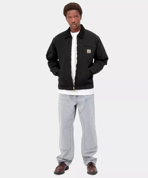 Carhartt WIP(カーハートダブリューアイピー)の「【Carhartt WIP】OG DETROIT JACKET I027358(ブルゾン・メンズ・ブラック/ネイビー/ベージュ・L/M)」の5枚目の写真
