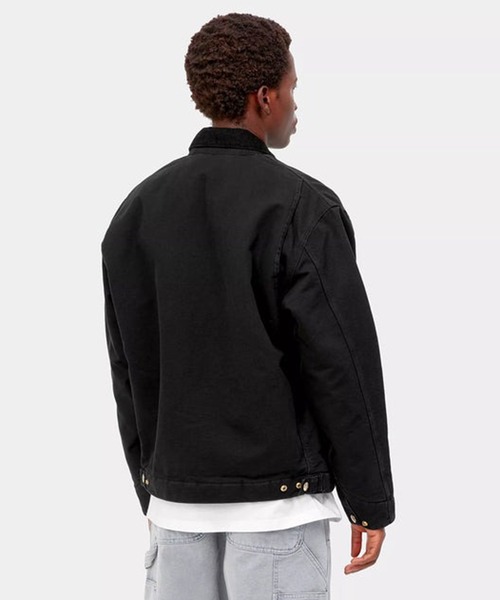 Carhartt WIP(カーハートダブリューアイピー)の「【Carhartt WIP】OG DETROIT JACKET I027358(ブルゾン・メンズ・ブラック/ネイビー/ベージュ・L/M)」の4枚目の写真
