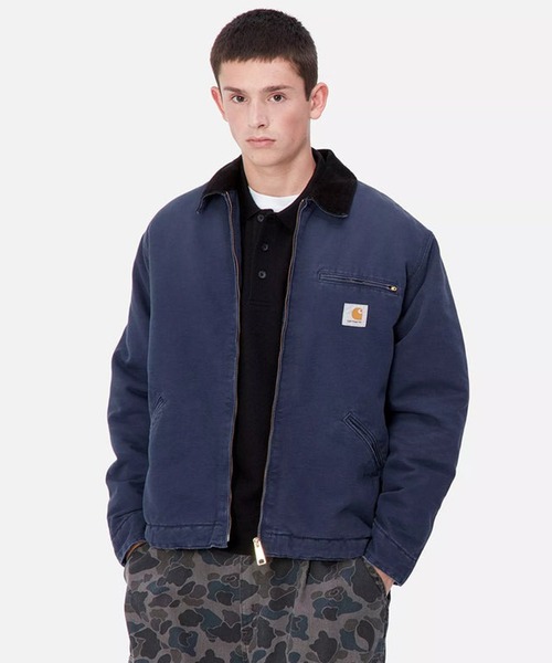 Carhartt WIP(カーハートダブリューアイピー)の「【Carhartt WIP】OG DETROIT JACKET I027358(ブルゾン・メンズ・ブラック/ネイビー/ベージュ・L/M)」の18枚目の写真
