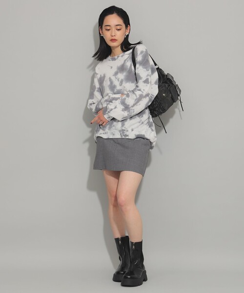 Ray BEAMS（レイビームス）の「Lee / LOOSE FIT PULL OVER SWEAT（スウェット・レディース・グレー系その他/ブラック系その他・MEDIUM）」の19枚目の写真