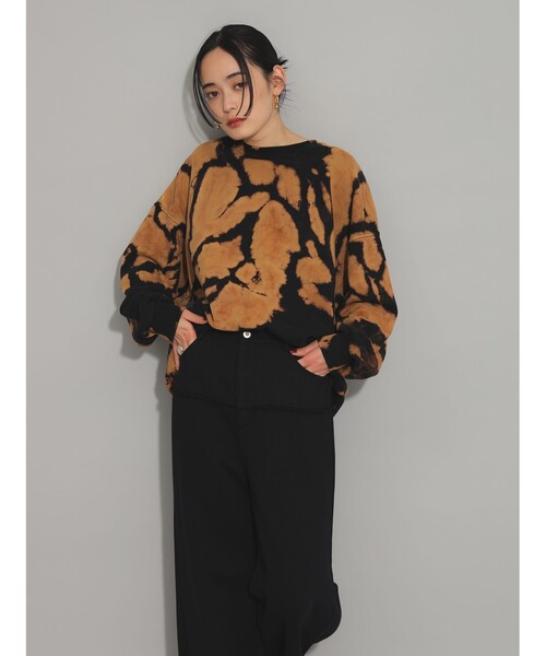 Ray BEAMS（レイビームス）の「Lee / LOOSE FIT PULL OVER SWEAT（スウェット・レディース・グレー系その他/ブラック系その他・MEDIUM）」の6枚目の写真