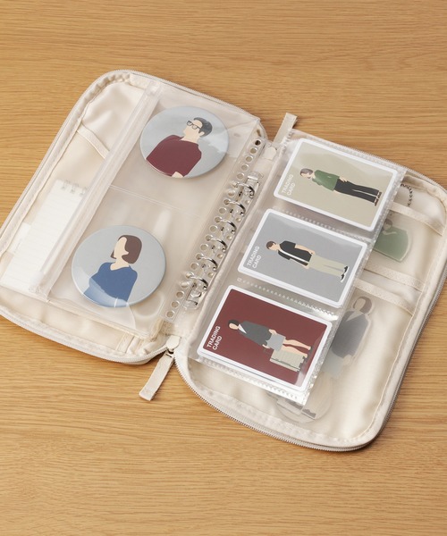 ポケットが選べるコレクションケース A5スリム 約幅265×高さ