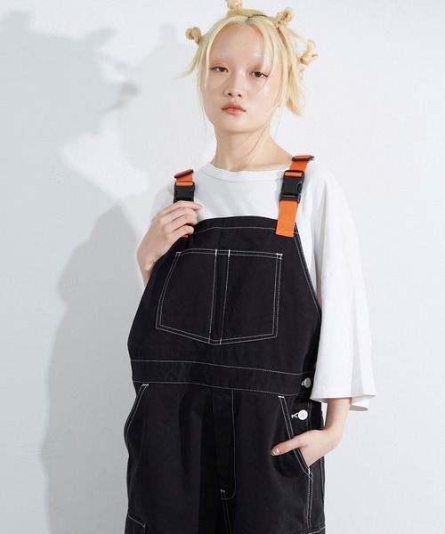 新品エドウィンオーバーオールSサイズ