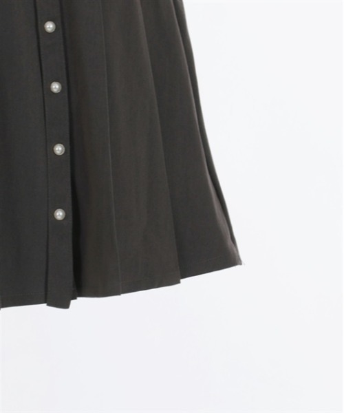 axes femme POETIQUE（アクシーズファムポエティック）の「ベルトデザインスカパン（その他パンツ・レディース・ネイビー/チャコールグレー/ブラック・MEDIUM）」の20枚目の写真