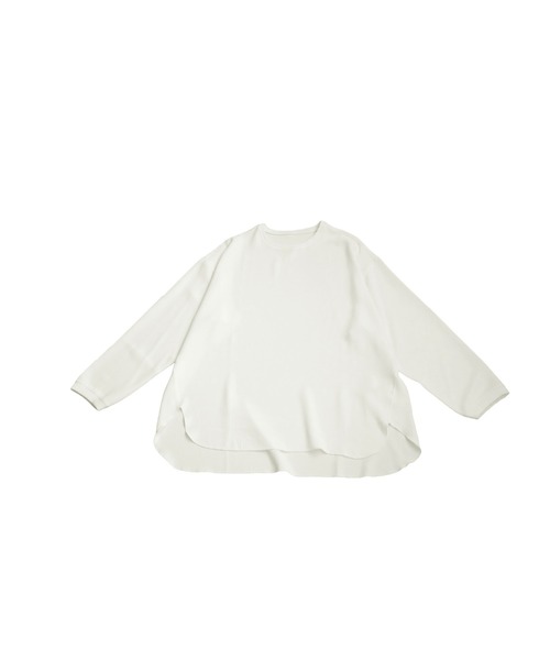 antiqua(アンティカ)の「帯電防止プルオーバー(Tシャツ/カットソー・レディース・オフホワイト/ブラック・ONESIZE)」の20枚目の写真