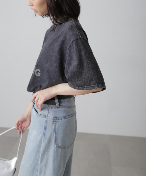 FREE'S MART（フリーズマート）の「◆硫化染めビッグロゴＴシャツ（Tシャツ/カットソー・レディース・レッド/ホワイト/ブラック・FREE）」の20枚目の写真