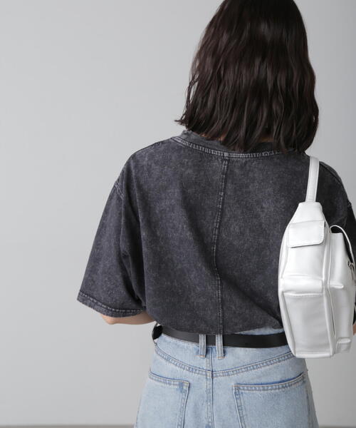 FREE'S MART（フリーズマート）の「◆硫化染めビッグロゴＴシャツ（Tシャツ/カットソー・レディース・レッド/ホワイト/ブラック・FREE）」の22枚目の写真