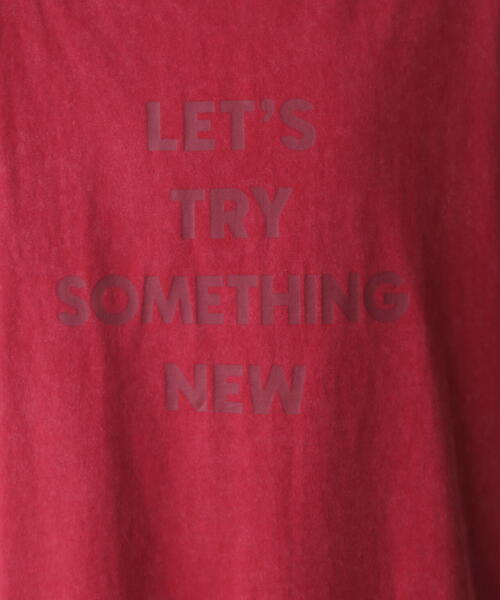 FREE'S MART（フリーズマート）の「◆硫化染めビッグロゴＴシャツ（Tシャツ/カットソー・レディース・レッド/ホワイト/ブラック・FREE）」の16枚目の写真