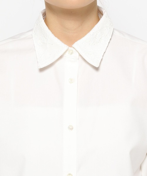 HARE（ハレ）の「2Pビスチェ＊シャツ(HARE)（シャツ/ブラウス・レディース・ブラック/ホワイト・FREE）」の20枚目の写真