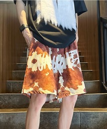 SEN TOKYO（セントーキョー）の「総柄ストリートコーデに。ロゴプリント レオパード柄 アニマル柄 ショートパンツ（その他パンツ・メンズ）」