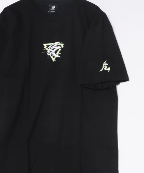 NO WAY（ノーウェイ）の「/KINJAZ/Graphic T（Tシャツ/カットソー・メンズ・ブラック/ホワイト・MEDIUM/LARGE）」の4枚目の写真
