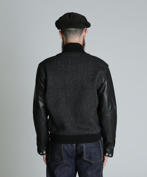 Schott/ショット/BEACH CLOTH STADIUM JACKET/ビーチクロス スタジアム