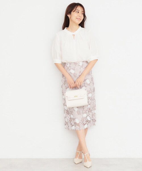 index（インデックス）の「【2WAY】合皮ミニショルダーバッグ（ショルダーバッグ・レディース・ブラック/ライトブルー/オフホワイト・00）」の19枚目の写真