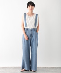 LEPSIM | サス付きデニムパンツ　133610(デニムパンツ)