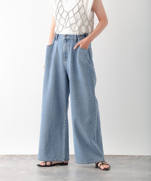 デニムサス付きパンツ　レプシィム デニムサス付きパンツ | [公式]レプシィム （LEPSIM）通販