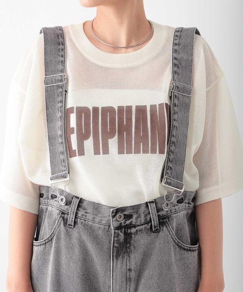 LEPSIM（レプシィム）の「サス付きデニムパンツ　133610（デニムパンツ・レディース・チャコールグレー/ブルー・FREE）」の20枚目の写真