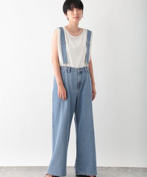 LEPSIM（レプシィム）の「サス付きデニムパンツ 133610（デニム