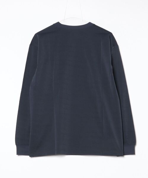 TIGORA(ティゴラ)の「ティゴラ TIGORA ドライストレッチロングTシャツ(Tシャツ/カットソー・メンズ・ベージュ/ブラック/ブルーグレー・S/M/L/LL/3L)」の4枚目の写真