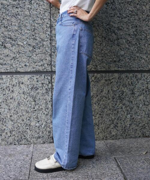 NEEDBY heritage（ニードバイヘリテージ）の「NEEDBY heritage（ニードバイヘリテージ）KOH/スーパーワイド/N1C6012（デニムパンツ・レディース・その他35・26/27/28）」の4枚目の写真