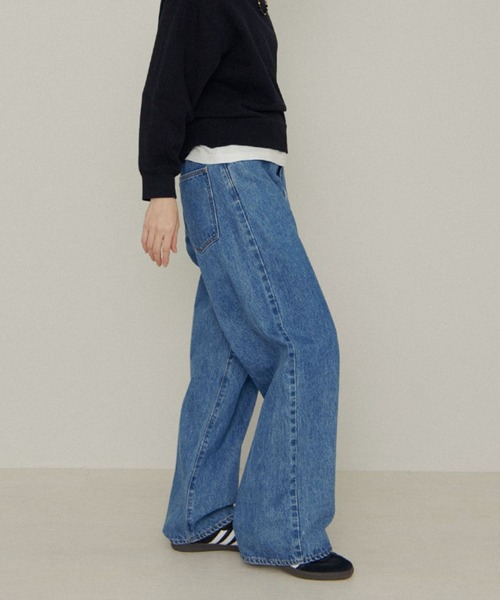 NEEDBY heritage（ニードバイヘリテージ）の「NEEDBY heritage（ニードバイヘリテージ）KOH/スーパーワイド/N1C6012（デニムパンツ・レディース・その他35・26/27/28）」の12枚目の写真
