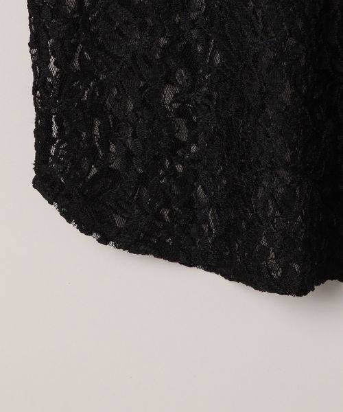 JEANASIS（ジーナシス）の「ヴィンテージレースLS TEE/147426（Tシャツ/カットソー・レディース・ホワイト/ブラック・FREE）」の8枚目の写真