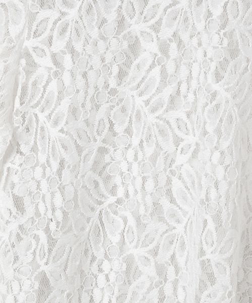 JEANASIS（ジーナシス）の「ヴィンテージレースLS TEE/147426（Tシャツ/カットソー・レディース・ホワイト/ブラック・FREE）」の11枚目の写真