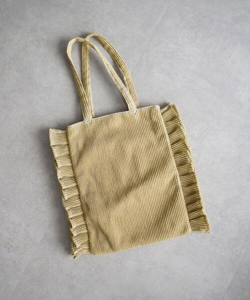 Green　Parks（グリーンパークス）の「・QUON　ラメフリルシンプルトート（トートバッグ・レディース・シルバー/ブルー/ピンク/ゴールド・FREE）」の18枚目の写真