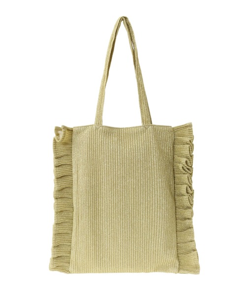 Green　Parks（グリーンパークス）の「・QUON　ラメフリルシンプルトート（トートバッグ・レディース・シルバー/ブルー/ピンク/ゴールド・FREE）」の17枚目の写真