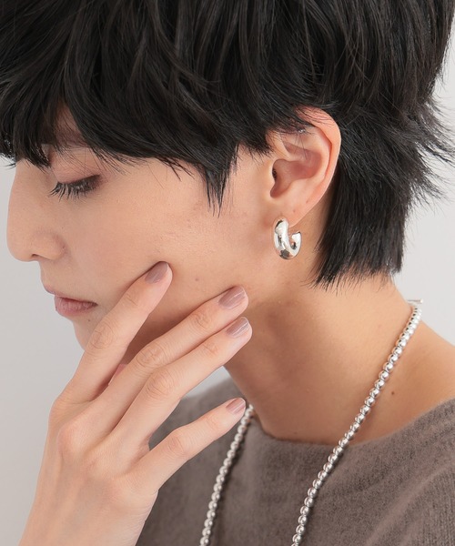 BARNYARDSTORM（バンヤードストーム）の「BARNYARDSTORM / 中空リングピアス（ピアス（両耳用）・レディース・その他1/その他2・FREE）」の16枚目の写真