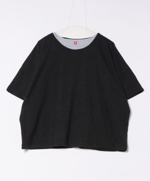 チャイハネ（チャイハネ）の「【チャイハネ】ソムニドルマンスリーブトップス＆タンクトップ2点セット（アンサンブル・レディース・パープル/ベージュ/カーキ/ブラック・FREE）」の13枚目の写真