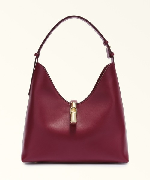 FURLA（フルラ）の「フルラ ゴッチャ ホーボーバッグ M（ショルダーバッグ・レディース・ブラック/ダークネイビー/バーガンディー/ブラウン/スモークグレー/ライトブラウン・ONE SIZE）」の6枚目の写真