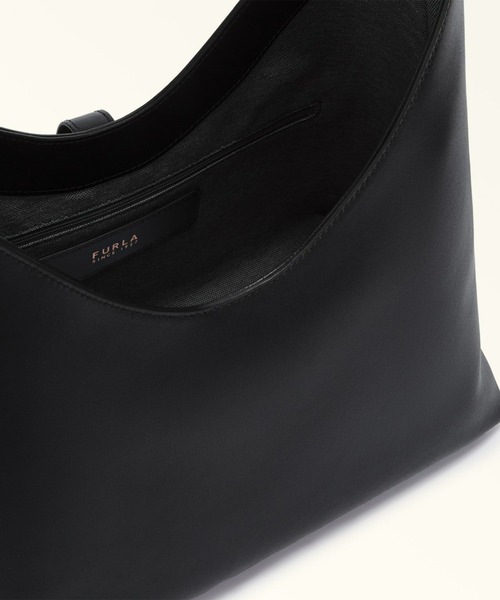 FURLA（フルラ）の「フルラ ゴッチャ ホーボーバッグ M（ショルダーバッグ・レディース・ブラック/ダークネイビー/バーガンディー/ブラウン/スモークグレー/ライトブラウン・ONE SIZE）」の10枚目の写真