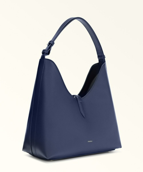 FURLA（フルラ）の「フルラ ゴッチャ ホーボーバッグ M（ショルダーバッグ・レディース・ブラック/ダークネイビー/バーガンディー/ブラウン/スモークグレー/ライトブラウン・ONE SIZE）」の11枚目の写真