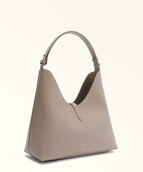 FURLA（フルラ）の「フルラ ゴッチャ (Furla Goccia) ホーボーバッグ M（トートバッグ・レディース・ブラック/ダークネイビー/バーガンディー/ブラウン/スモークグレー/ライトブラウン・ONE SIZE）」の11枚目の写真