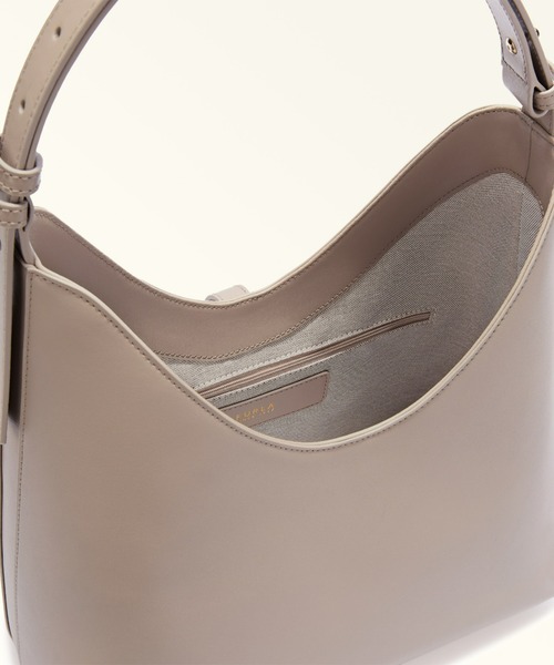 FURLA（フルラ）の「フルラ ゴッチャ (Furla Goccia) ホーボーバッグ M（トートバッグ・レディース・ブラック/ダークネイビー/バーガンディー/ブラウン/スモークグレー/ライトブラウン・ONE SIZE）」の14枚目の写真