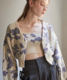 archives | ラメベロア花柄ＪＱニットＣＤアンサンブル(ニット/セーター)