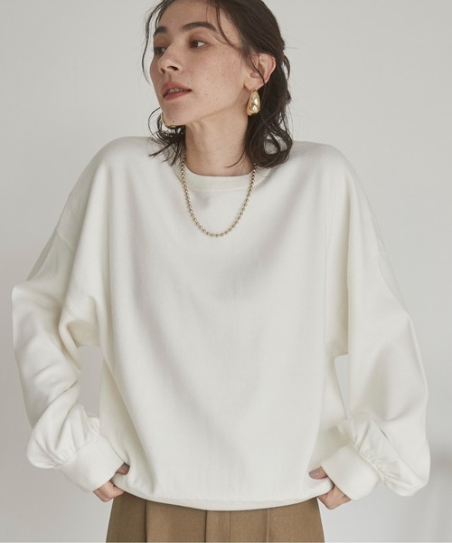 OCEAN PACIFIC(OP) / ニット・セーター(厚手)/90s/M/コットン/WHT/ホワイト/無地 ニット プルオーバー（ニット/セーター）｜ANGIE（アンジー）の