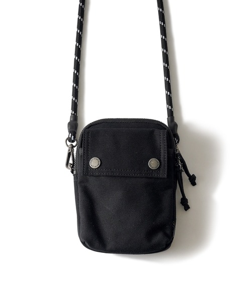 Subciety(サブサエティ)の「PARACORD MINI SHOULDER BAG(ショルダーバッグ・メンズ・ブラック/オレンジ・FREE)」の7枚目の写真