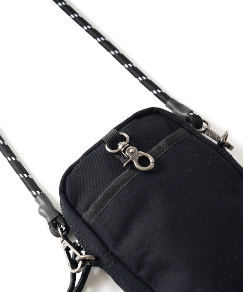 Subciety(サブサエティ)の「PARACORD MINI SHOULDER BAG(ショルダーバッグ・メンズ・ブラック/オレンジ・FREE)」の8枚目の写真