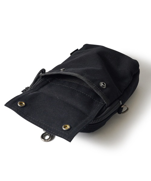 Subciety(サブサエティ)の「PARACORD MINI SHOULDER BAG(ショルダーバッグ・メンズ・ブラック/オレンジ・FREE)」の10枚目の写真