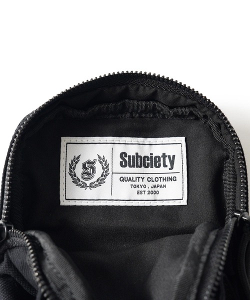 Subciety(サブサエティ)の「PARACORD MINI SHOULDER BAG(ショルダーバッグ・メンズ・ブラック/オレンジ・FREE)」の13枚目の写真