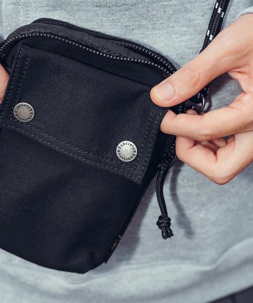 Subciety(サブサエティ)の「PARACORD MINI SHOULDER BAG(ショルダーバッグ・メンズ・ブラック/オレンジ・FREE)」の22枚目の写真