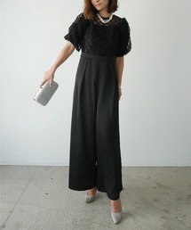 My shawty（ﾏｲｼｬｳﾃｨｰ）の「check lace pants dress（パンツドレス