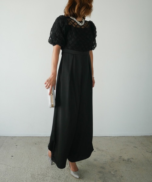 My Shawty moses lace pants dress パンツドレス moses lace pants dress（パンツドレス）｜My shawty（マイ