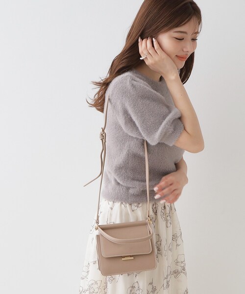 couture brooch（クチュールブローチ）の「◆ゴールドパーツショルダーバッグ（ショルダーバッグ・レディース・ナチュラル/オリーブ/ブラック・00）」の16枚目の写真