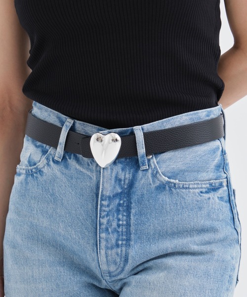 A VACATION/アヴァケーション】HEART30 BUCKLE /ハートバックルベルト