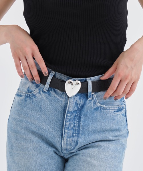 A VACATION/アヴァケーション】HEART30 BUCKLE /ハートバックルベルト